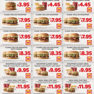 Hungry Jacks Vouchers / Coupons (March 2016)