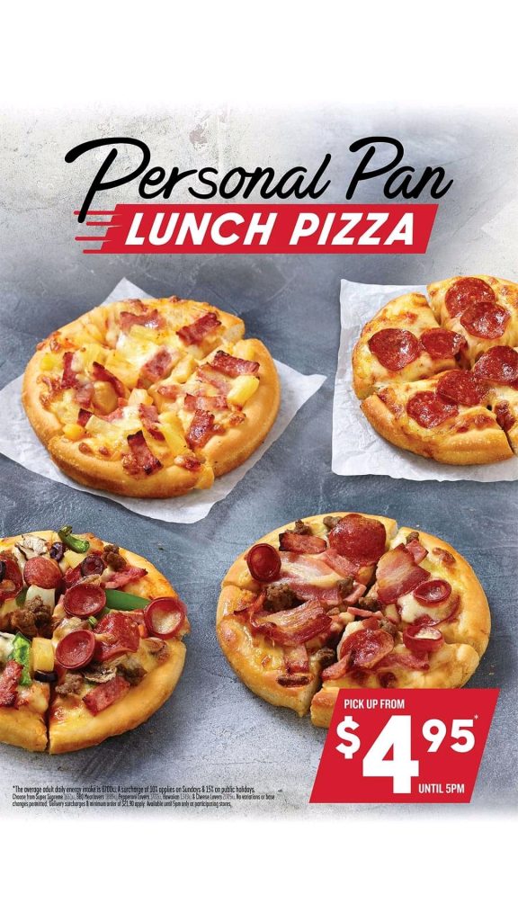 NEWS Pizza Hut 4.95 Personal Pan Pizzas frugal feeds