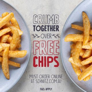 DEAL: Schnitz - Free Regular Chips with Online Order (until 3 April 2020) 8