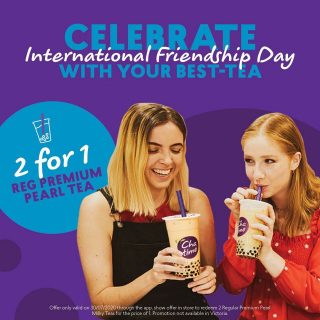 DEAL: Chatime - 2 For 1 Regular Premium Pearl Tea (30 July 2020) 4