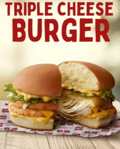 NEWS: Red Rooster - Triple Cheese Burger 1