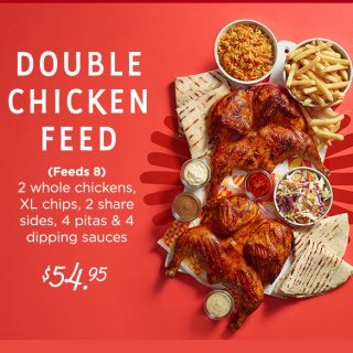 DEAL: Oporto - $54.95 Double Chicken Feed 10