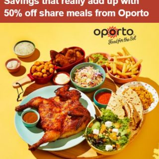 DEAL: Oporto - 50% off Share Meals via DoorDash DashPass (until 24 June 2021) 3