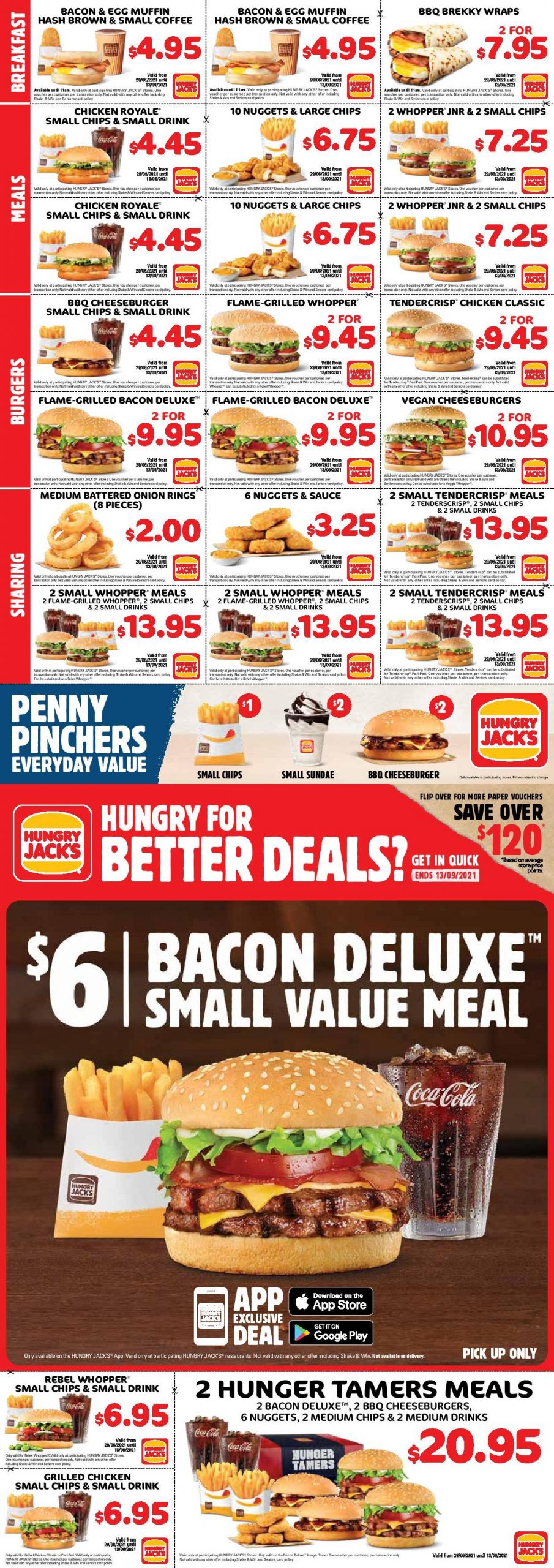 Hungry Jacks Vouchers / Coupons / Deals (April 2022) frugal feeds