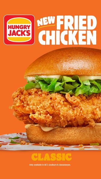 NEWS: Hungry Jack's Fried Chicken Burger (Selected Stores) | frugal feeds