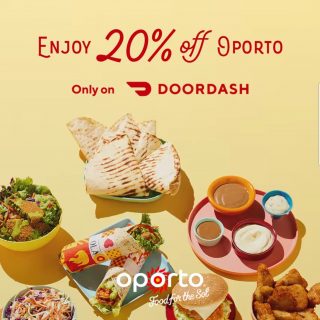 DEAL: Oporto - 20% off Orders Over $25 via DoorDash 9