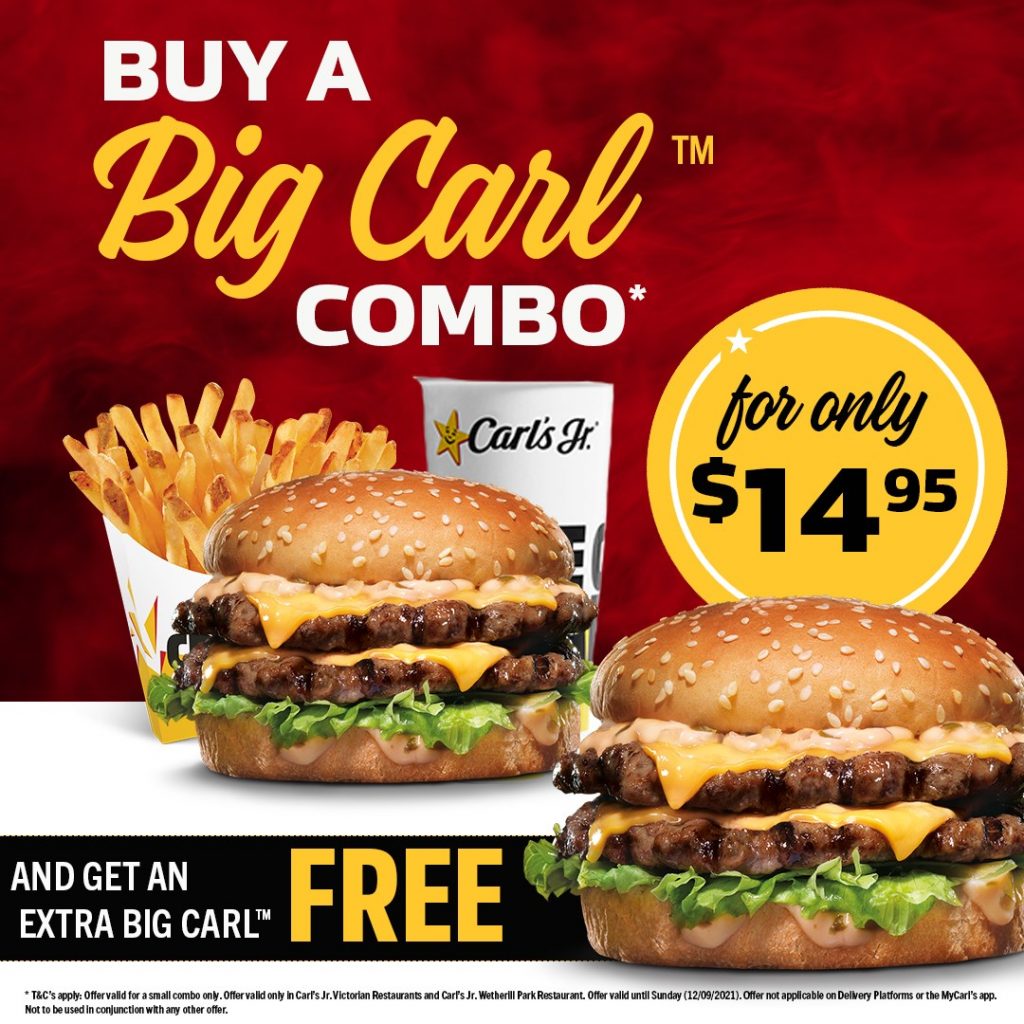 DEAL: Carl's Jr App - 5 Chicken Tenders for $5 (until 5 January 2021 ...