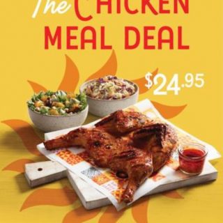 DEAL: Oporto $24.95 Chicken Meal Deal (Whole Chicken + 2 Sides) 1