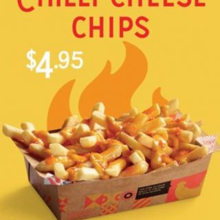 DEAL: Oporto - $4.95 Chilli Cheese Chips 9