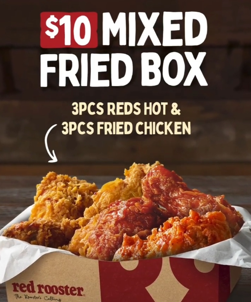 DEAL: Red Rooster - $10 Mixed Fried Box via DoorDash | frugal feeds