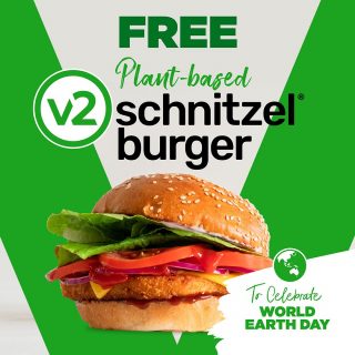 DEAL: Free V2 Schnitzel Plant Based Burgers at 39 Venues Australia Wide (20 April 2022) 5