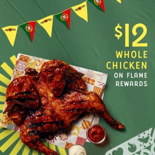 DEAL: Oporto - $12 Whole Chicken via App (8-10 June 2022) 2