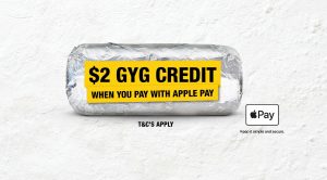 DEAL: Guzman Y Gomez - $2 Credit with $10+ Spend via App with Apple Pay (until 5 September 2022) 25