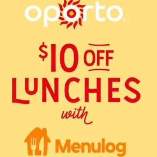 DEAL: Oporto - $10 off $30+ Spend via Menulog between 10am-3:59pm (until 4 September 2022) 6