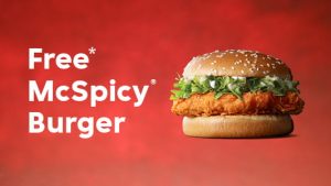 DEAL: McDonald's - Free McSpicy with $30+ Spend via Menulog 6