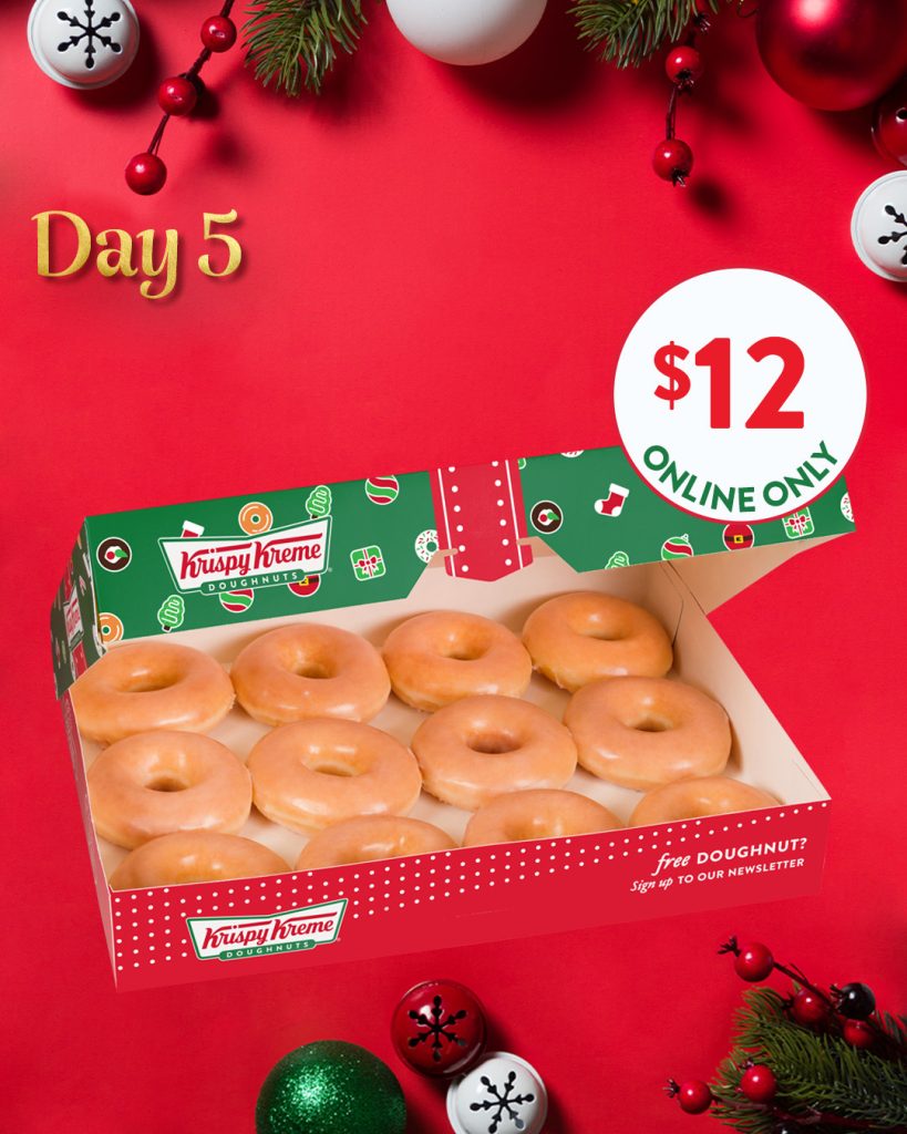 DEAL Krispy Kreme 12 Original Glazed Dozen via Click & Collect (9