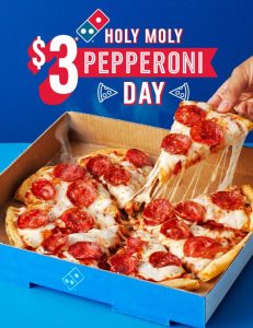 DEAL: Domino's - $3 Large Pepperoni, $6 Value Max, $7 Traditional, $9 Premium Pickup at Selected Stores (18 March 2023) 1