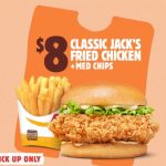 DEAL: Hungry Jack’s – $8 Jack’s Fried Chicken & Medium Chips via App (until 28 October 2024)