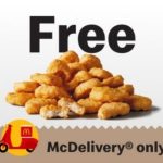 DEAL: McDonald’s – Free 20 McNuggets with $45+ Spend with McDelivery via MyMacca’s App (until 14 July 2024)