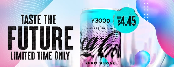 Coke launched Coca-Cola Y3000, a drink co-created with AI