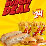 DEAL: Chicken Treat – $24 Roll & Burger Deal (until 26 November 2024)