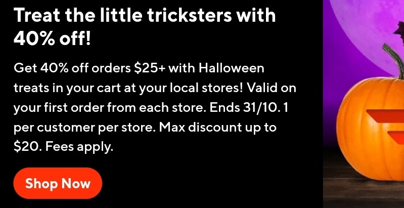 DoorDash Kicks off Spooky Season with Devilishly Good Deals