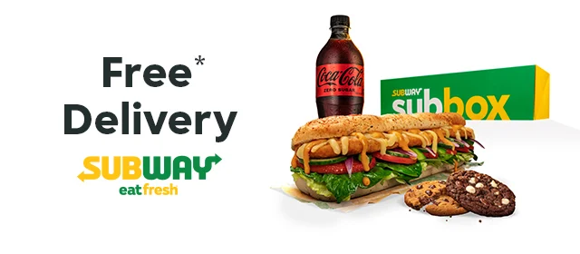 DEAL: Subway - $10 Voucher with $30+ Spend via Menulog