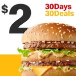 DEAL: McDonald’s – $2 Big Mac on 1 November 2024 (30 Days 30 Deals)