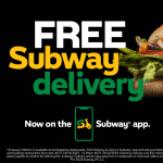 DEAL: Subway – Free Delivery with $10+ Spend via Subway App & Website (until 26 September 2024)