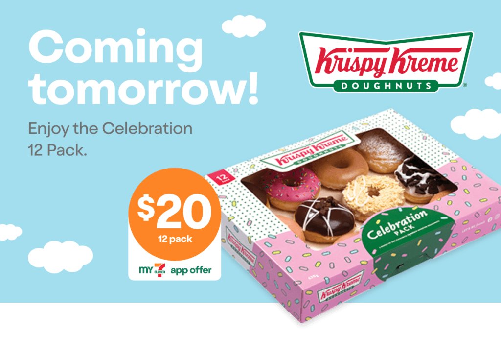 DEAL 7Eleven 20 Krispy Kreme Celebration Dozen (26 January 2024