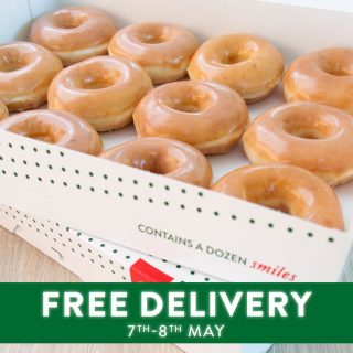 DEAL: Krispy Kreme - Free Online Delivery (until 8 May 2024) 10