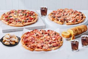 DEAL: Domino's - 3 Traditional Pizzas + 3 Sides $29 Pickup or $36 Delivered (until 2 June 2024) 1