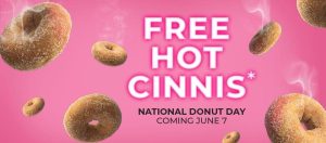 DEAL: Donut King - Free Cinnamon Donut (7 June 2024) 2