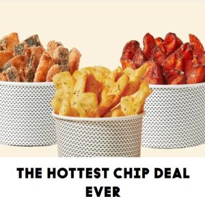 DEAL: Grill'd - $10 Chip Pass with Daily Chips & Dip for 4 Weeks for Relish Members 1