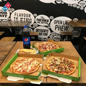 DEAL: Domino's - 3 Large Value Pizzas, Garlic Bread & 1.25L Drink for $33 Delivered at Selected Stores (28 June 2024) 1