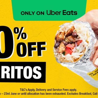 DEAL: Guzman Y Gomez - 30% off Burritos on Uber Eats (until 14 July 2024) 3