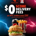 DEAL: KFC – Free Delivery with $30 Spend via DoorDash (26 June 2024)