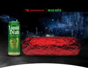 DEAL: Mad Mex - Buy One Get One Free Big Burrito + Free Can of Liquid Death via DoorDash (until 24 June 2024) 3