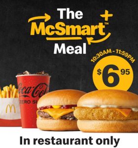 DEAL: McDonald’s - $6.50 Small Big Mac Meal + Chicken ‘n’ Cheese on 11 November 2022 (30 Days 30 Deals) 2