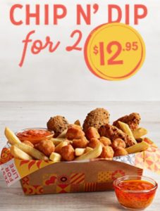 DEAL: Oporto - Free Regular Chips 1st Purchase + Free Double Bondi Burger with $5 Spend on 2nd Purchase via Flame Rewards 7