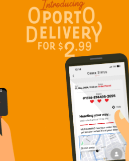 NEWS: Oporto Introduces $2.99 Delivery via App 8