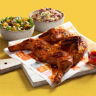DEAL: Oporto - $21.95 Whole Chicken + Share Side, $1.95 Regular Chips, $5 Pulled Chicken Burger, $9.95 Loaded Garlic Rappa via OTR App in South Australia 1
