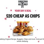 DEAL: KFC – $20 Cheap as Chips Meal via App (8 July 2024)