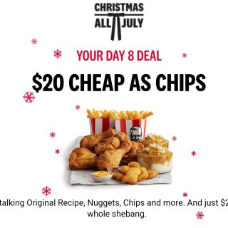 DEAL: KFC - $20 Cheap as Chips Meal via App (8 July 2024) 5