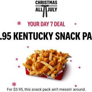 DEAL: KFC - $3.95 Kentucky Snack Pack via App (31 July 2024) 4