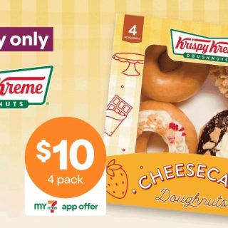 DEAL: 7-Eleven - $10 Krispy Kreme Cheesecake 4 Pack (5 July 2024) 4