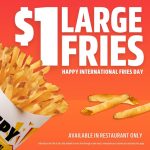 DEAL: Carl’s Jr – $1 Large Fries (13 July 2024)