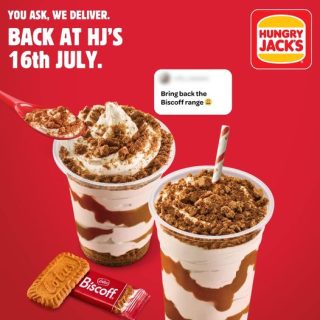 NEWS: Hungry Jack's Biscoff Storm & Biscoff Shake Return 16 July 2024 8