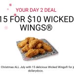 DEAL: KFC – 15 Wicked Wings for $10 via App (2 July 2024)