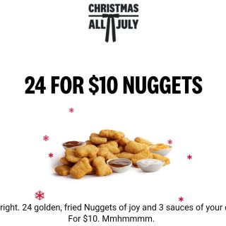 DEAL: KFC - 24 Nuggets for $10 via App (21 July 2024) 7